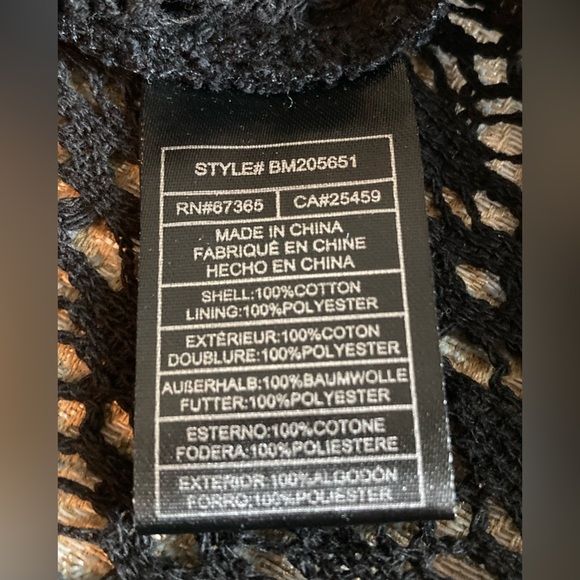 NWT BB Dakota by Steve Madden Crochet Key Hole Sleeveless Top. Size Small. - Picture 5 of 9